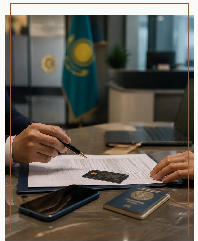 Открытие счета и банковской карты в Казахстане в Норильске